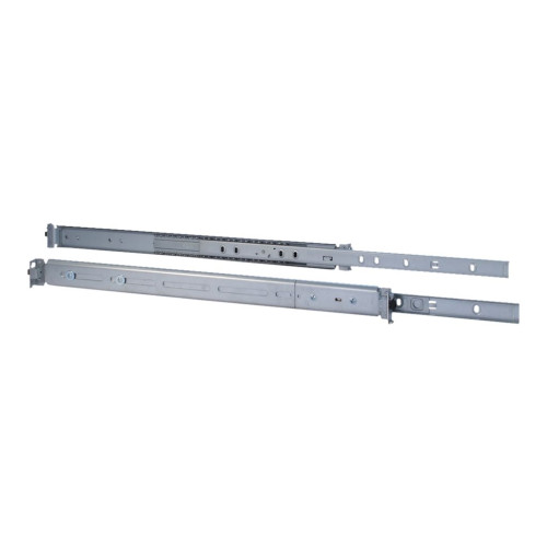 Inter-Tech Elektronik Handels Inter-Tech 18" Telescopic rail - sats med stativskenor - 1U