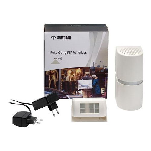 Niko NIKO Photo Gong PIR trådlös komplett uppsättning230 V adapte...
