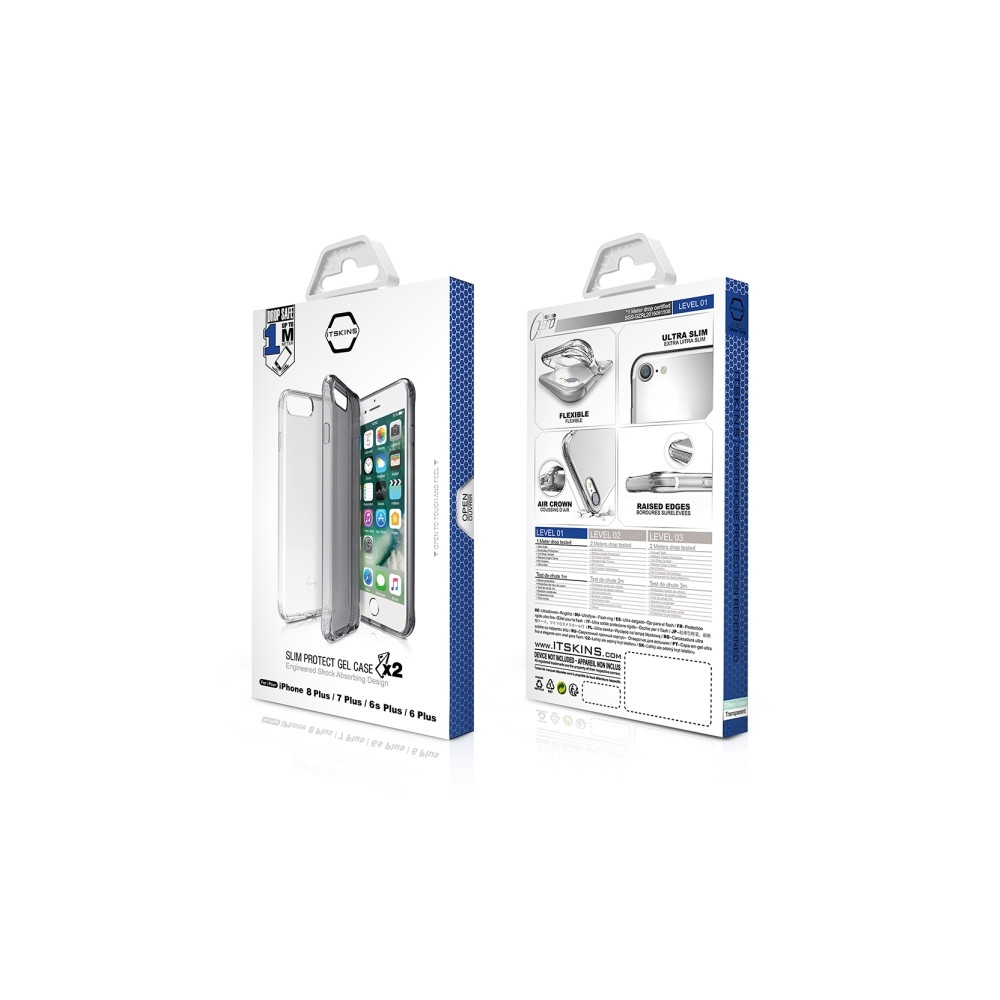 Produktbild för ITSKINS NANO DUO-skal till iPhone 8 Plus/7 Plus/6s Plus/6 Pl...