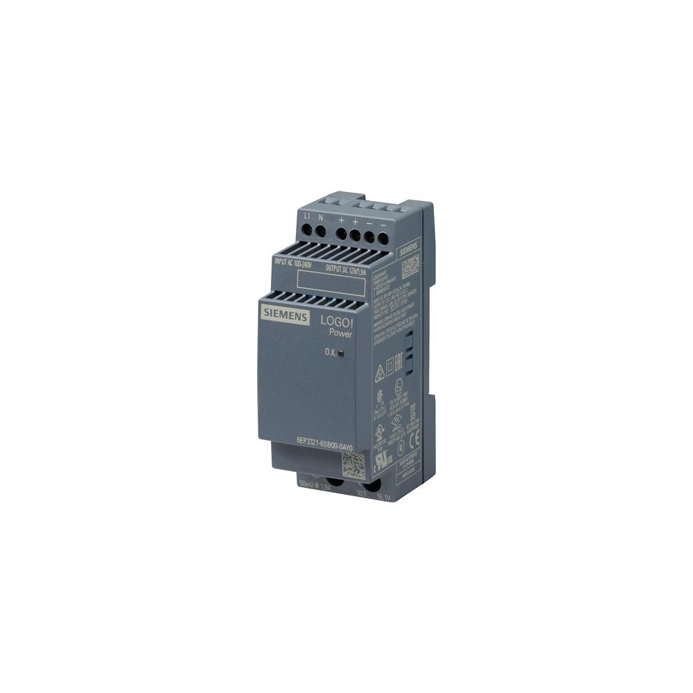Produktbild för Siemens 6EP3321-6SB00-0AY0, inomhus, Multifärg, 140 g, 67 mm...