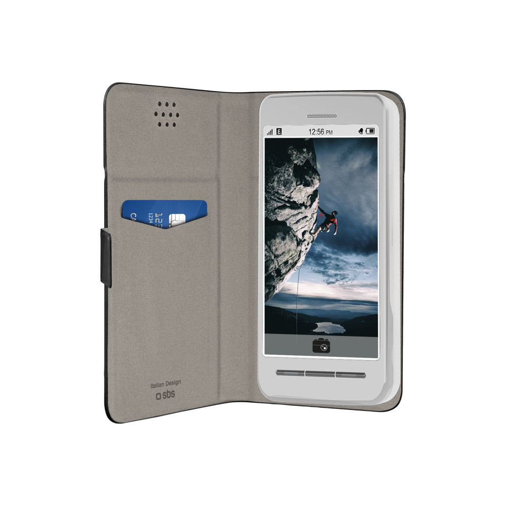 Produktbild för SBS Universal BookSlim TEBOOKSLIMUN55K - vikbart fodral för mobiltelefon