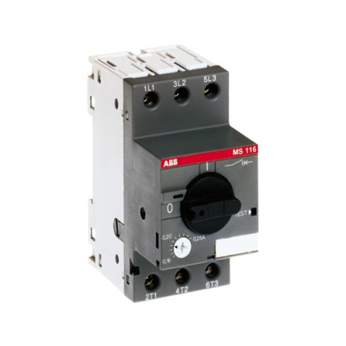 ABB Manuell motorskyddsbrytare MS116, inställningsområde 10,0–16...