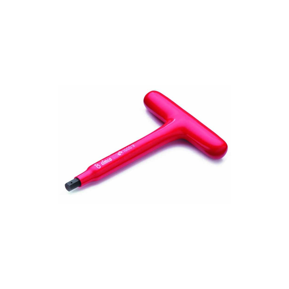 Produktbild för Cimco 110814, Insexnyckel med T-handtag, Metrisk, 1 styck, T...