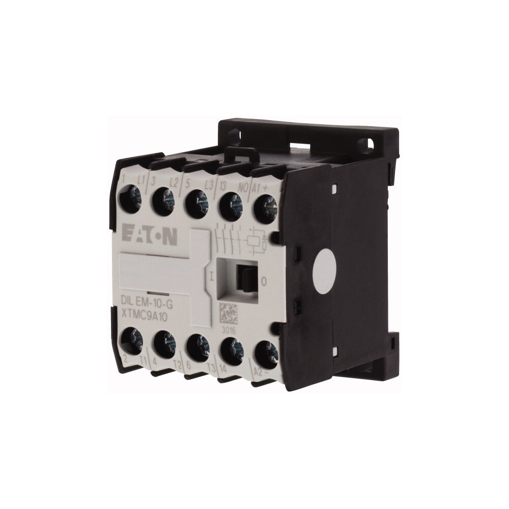 Produktbild för Eaton DILEM-10-G(24VDC), Kontaktor, Sort, Grå, Vekselstrøm,...