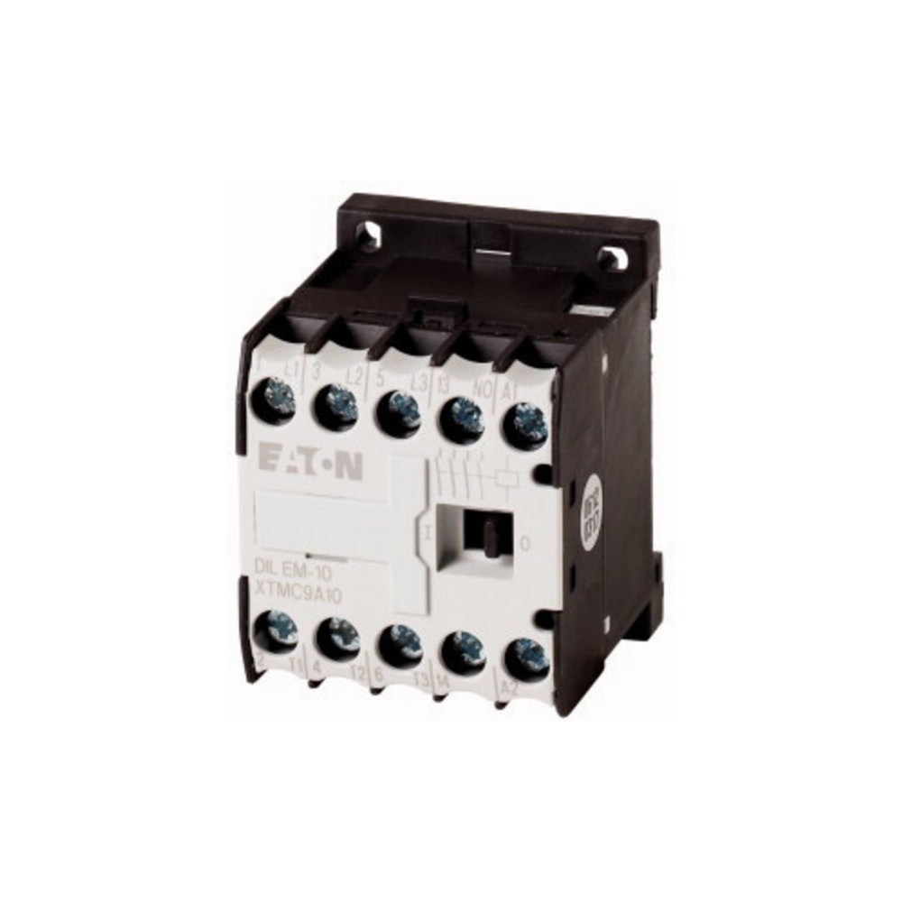 Produktbild för Eaton DILEM-10-G(24VDC), Kontaktor, Sort, Grå, Vekselstrøm,...