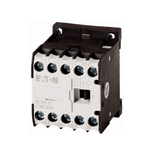 Eaton Corporation Eaton DILEM-10(230V50HZ,240V60HZ), Sort, Hvid, -25