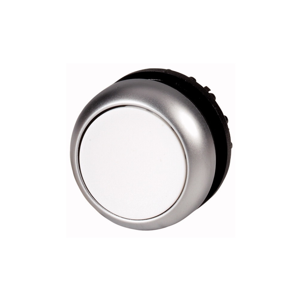 Produktbild för Eaton M22-DL-W, Tryckknappsbrytare, Svart, Metallisk, Vit, I...
