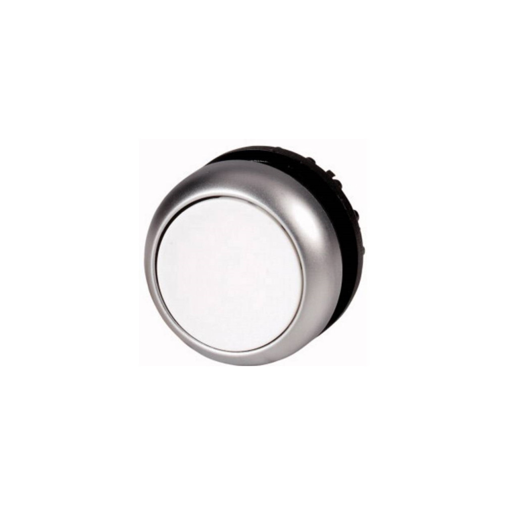 Produktbild för Eaton M22-DL-W, Tryckknappsbrytare, Svart, Metallisk, Vit, I...