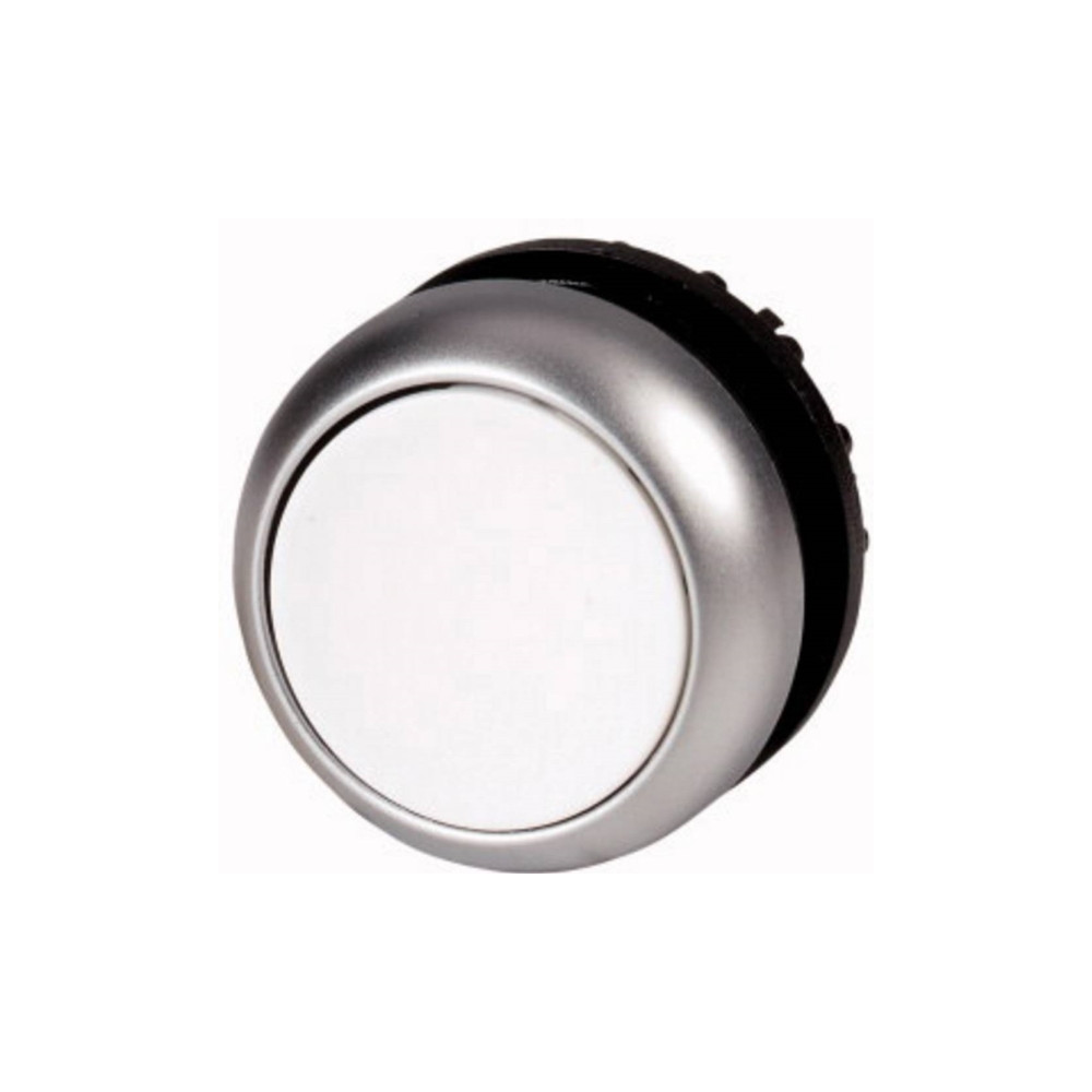 Produktbild för Eaton M22-DL-W, Tryckknappsbrytare, Svart, Metallisk, Vit, I...