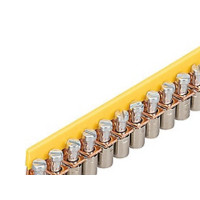 Produktbild för Wieland Electric IVBWK 4-12, Jumperbar, 10 styck, Gul, 19,37...