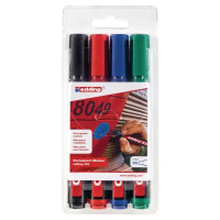 Produktbild för Permanent marker, Edding 330, skrå, 1-5 mm, ass.farver, pakk...