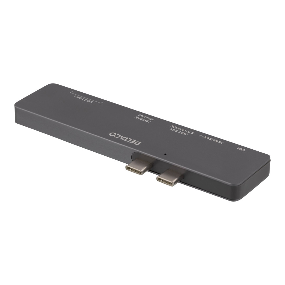 Produktbild för DELTACO USBC-1290 - dockningsstation - USB-C - HDMI