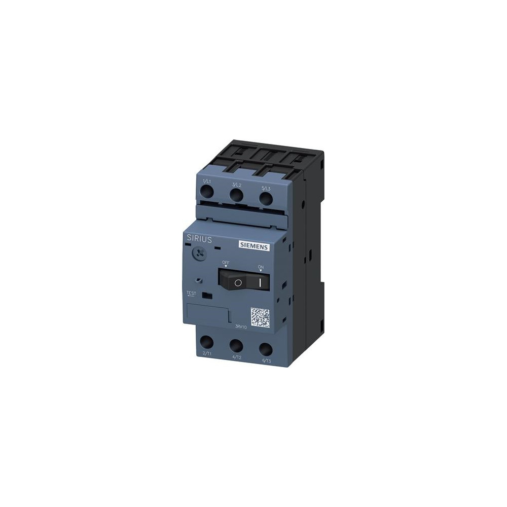 Produktbild för Siemens SIRIUS effektbrytare 3RV1 3RV1011-1AA10 3 slutande m...
