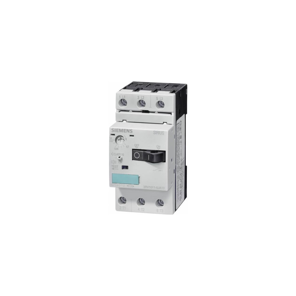 Produktbild för Siemens SIRIUS effektbrytare 3RV1 3RV1011-1AA10 3 slutande m...