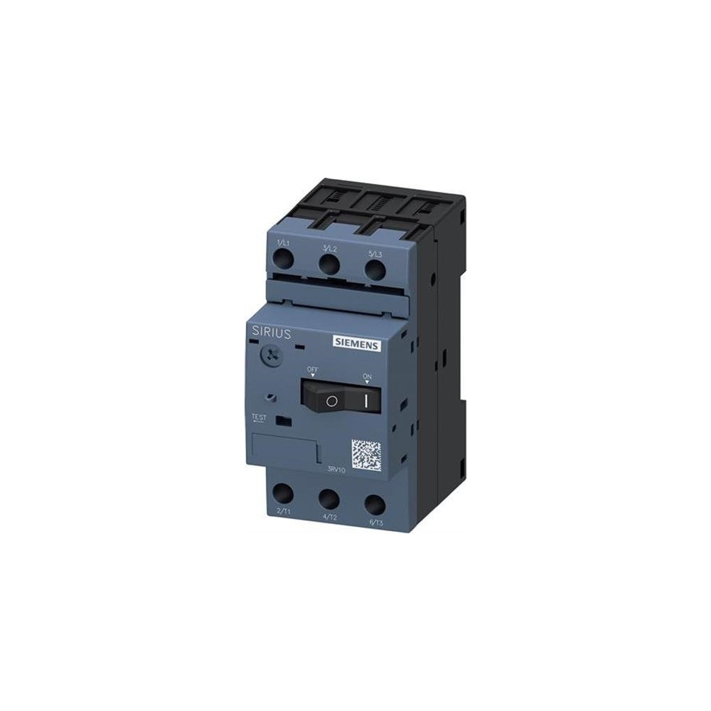 Produktbild för Siemens SIRIUS effektbrytare 3RV1 3RV1011-1AA10 3 slutande m...