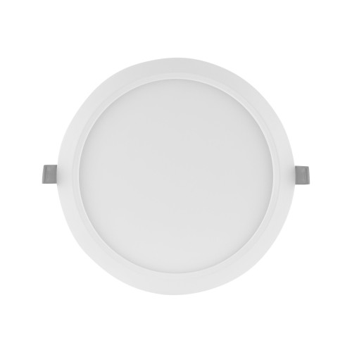LEDVANCE LEDVANCE DOWNLIGHT SLIM - wall/ceiling recessed lamp - LED - 12 W - varmt vitt ljus - 3000 K - rund - vit