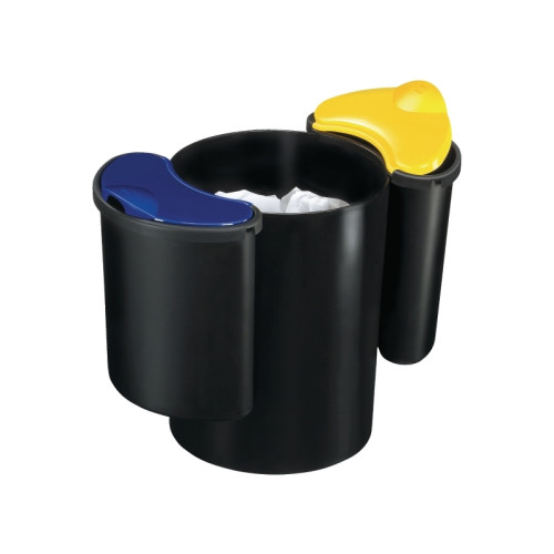 CEP Avfallsbehållare Cep 516 för avfallssortering svart (1x16L +...