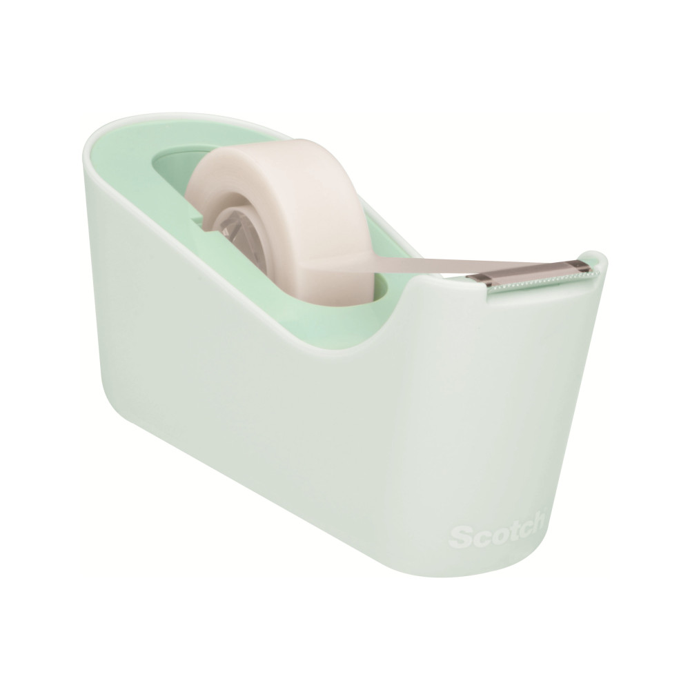 Produktbild för Scotch C18 + Scotch Magic - dispenser med kontorstejp - 19 mm x 33 m - mint dispenser