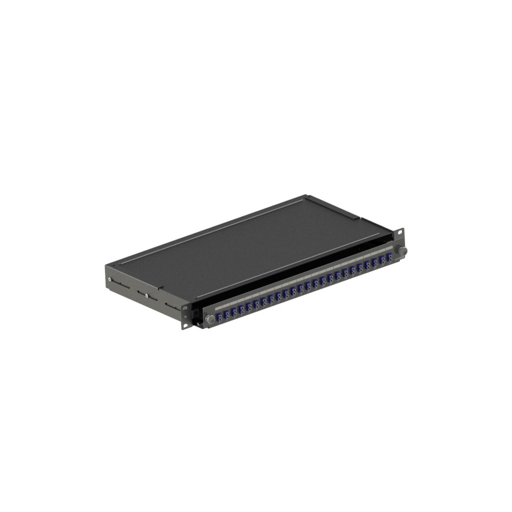 Produktbild för Brand-Rex FPCC1SXXX48DC2, LC, SC, Svart, Stål, Rack Mount, 1...