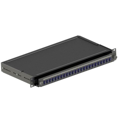 Leviton (Brand-Rex) Brand-Rex FPCC1SXXX48DC2, LC, SC, Svart, Stål, Rack Mount, 1...