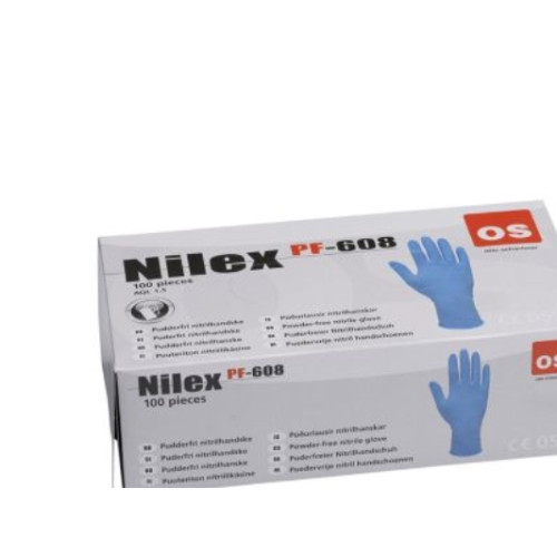 OTTO SCHACHNER OTTO SCHACHNER nitrilhandskar för engångsbruk Nilex, pudderf...