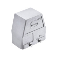 Produktbild för HARTING instickshus HAN 10 B EMC HSE M32, 4 stift för 2 byge...