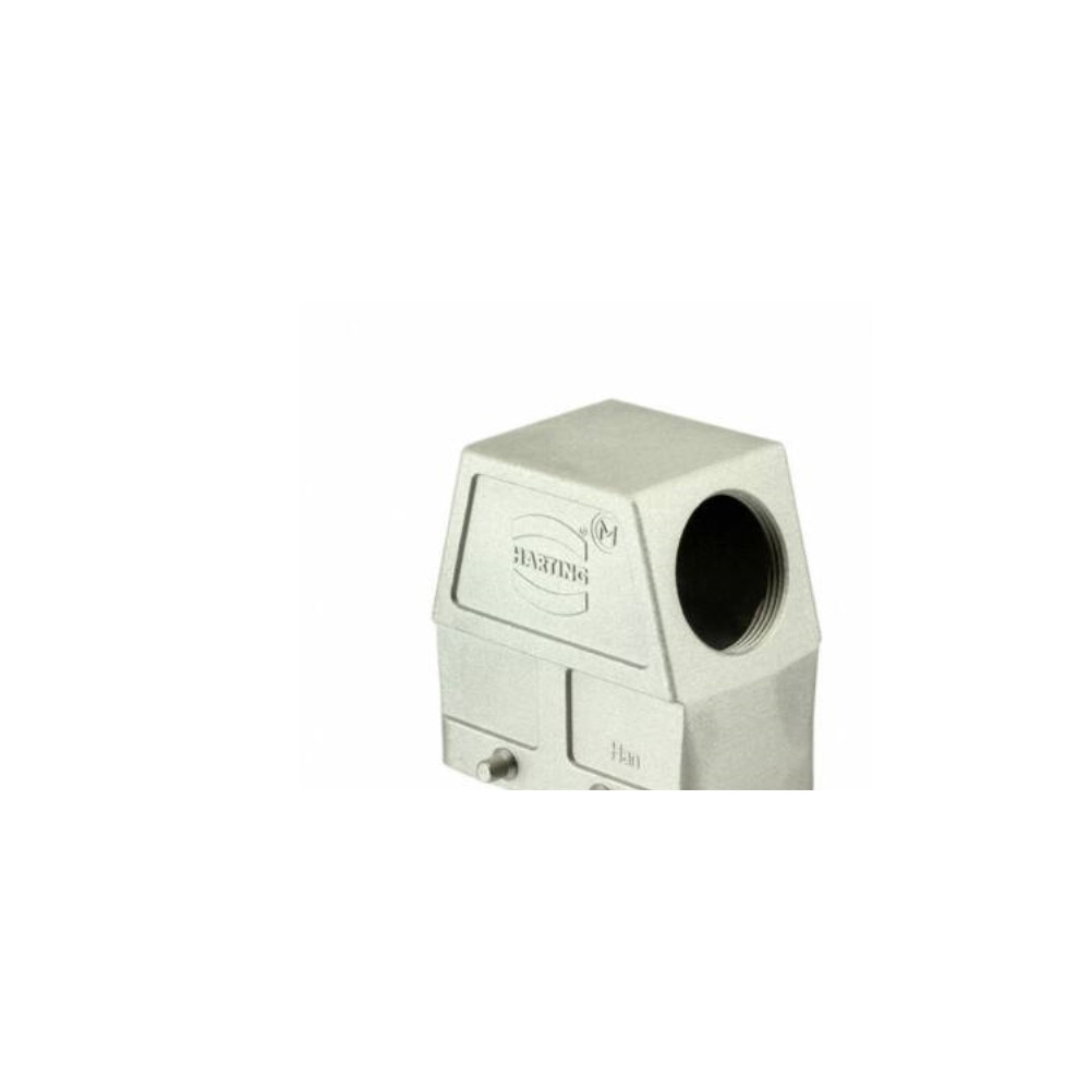 Produktbild för HARTING instickshus HAN 10 B EMC HSE M32, 4 stift för 2 byge...