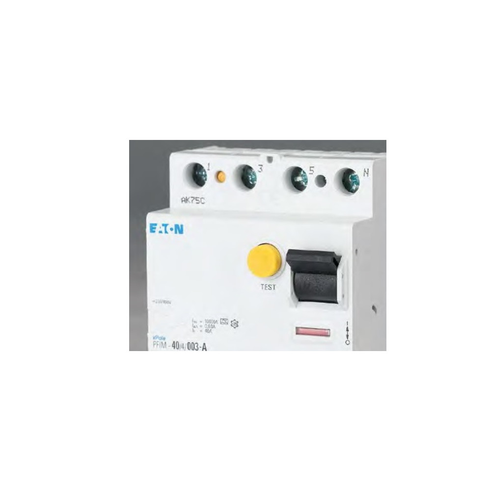 Produktbild för Eaton jordfelsbrytare PFIM-100/4/03-A 4P 100A 0,3A typ A