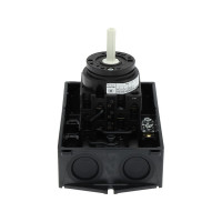 Produktbild för Eaton T0-4-8410/I1, Vippströmställare, 3P, Plast, Svart, Vit...