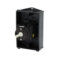 Produktbild för Eaton T0-4-8410/I1, Vippströmställare, 3P, Plast, Svart, Vit...