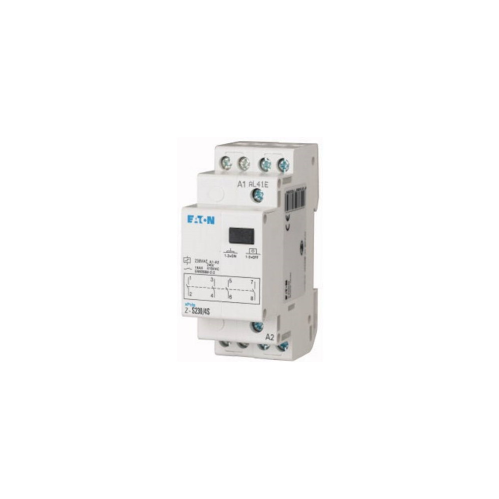 Produktbild för Strømstødskontakt DIN-skinne Eaton Z-S230/4S 4 x sluttekonta...