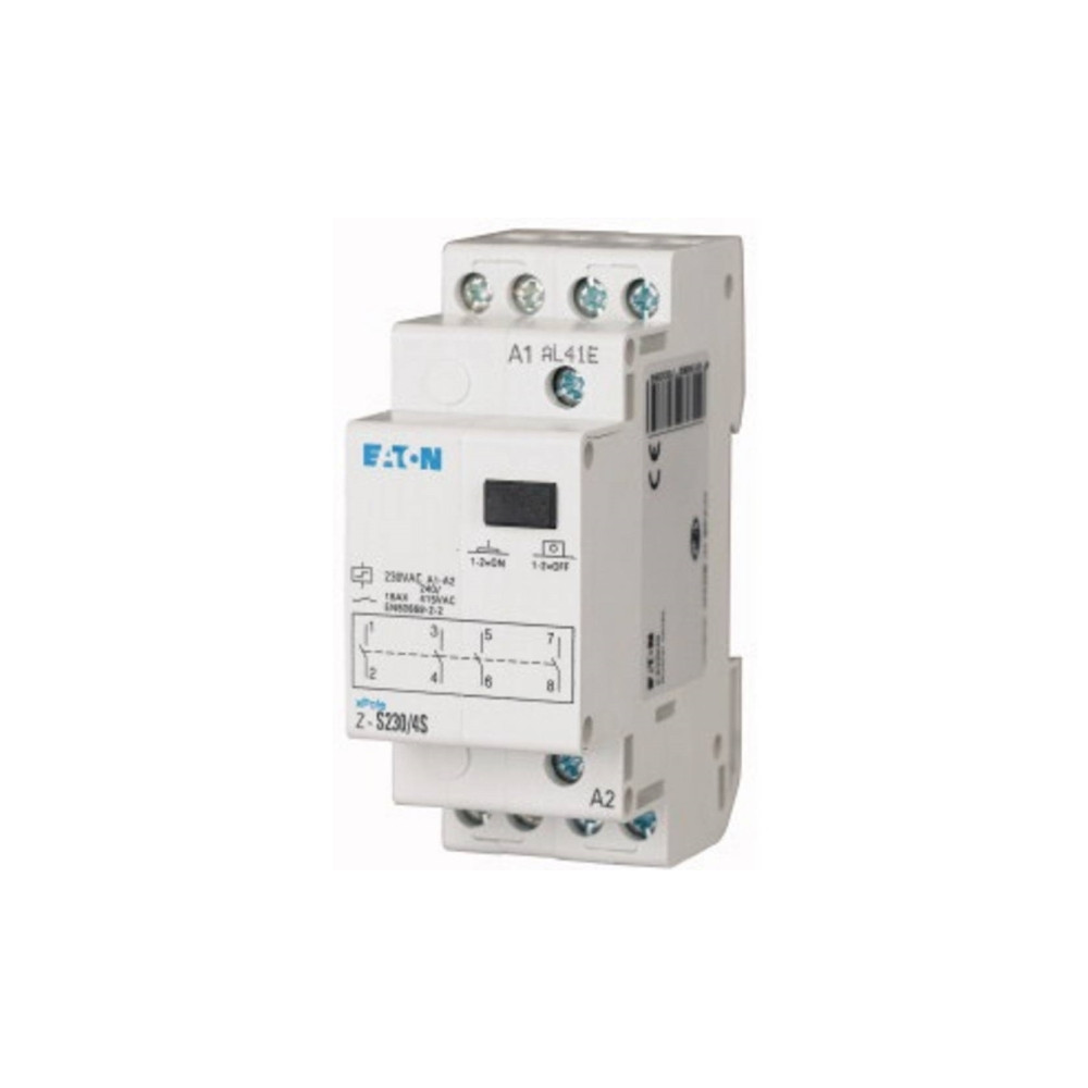 Produktbild för Strømstødskontakt DIN-skinne Eaton Z-S230/4S 4 x sluttekonta...