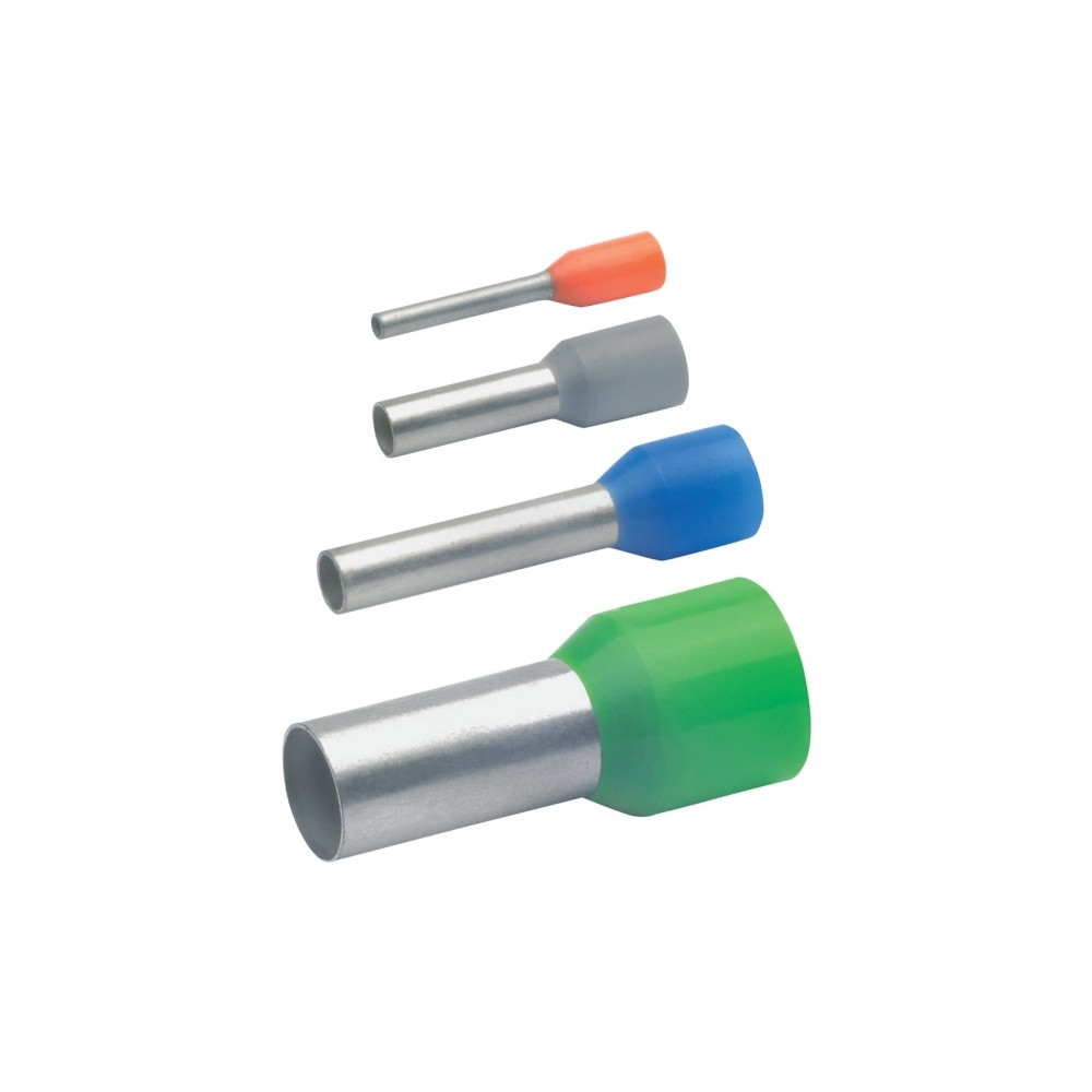 Produktbild för Klauke ST3B Kabelskor sortiment 0,25 mm² 1 mm² Ljusblå, vit,...