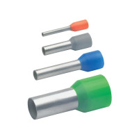 Produktbild för Klauke ST3B Kabelskor sortiment 0,25 mm² 1 mm² Ljusblå, vit,...
