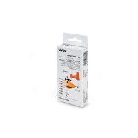 Produktbild för Uvex 2112131, Återanvändbara öronproppar, I öra, Orange, Trå...