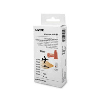 Produktbild för Uvex 2112131, Återanvändbara öronproppar, I öra, Orange, Trå...