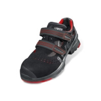 Produktbild för Uvex 85362, Unisex, Vuxen, Skyddssandaler, Svart, Röd, ESD,...