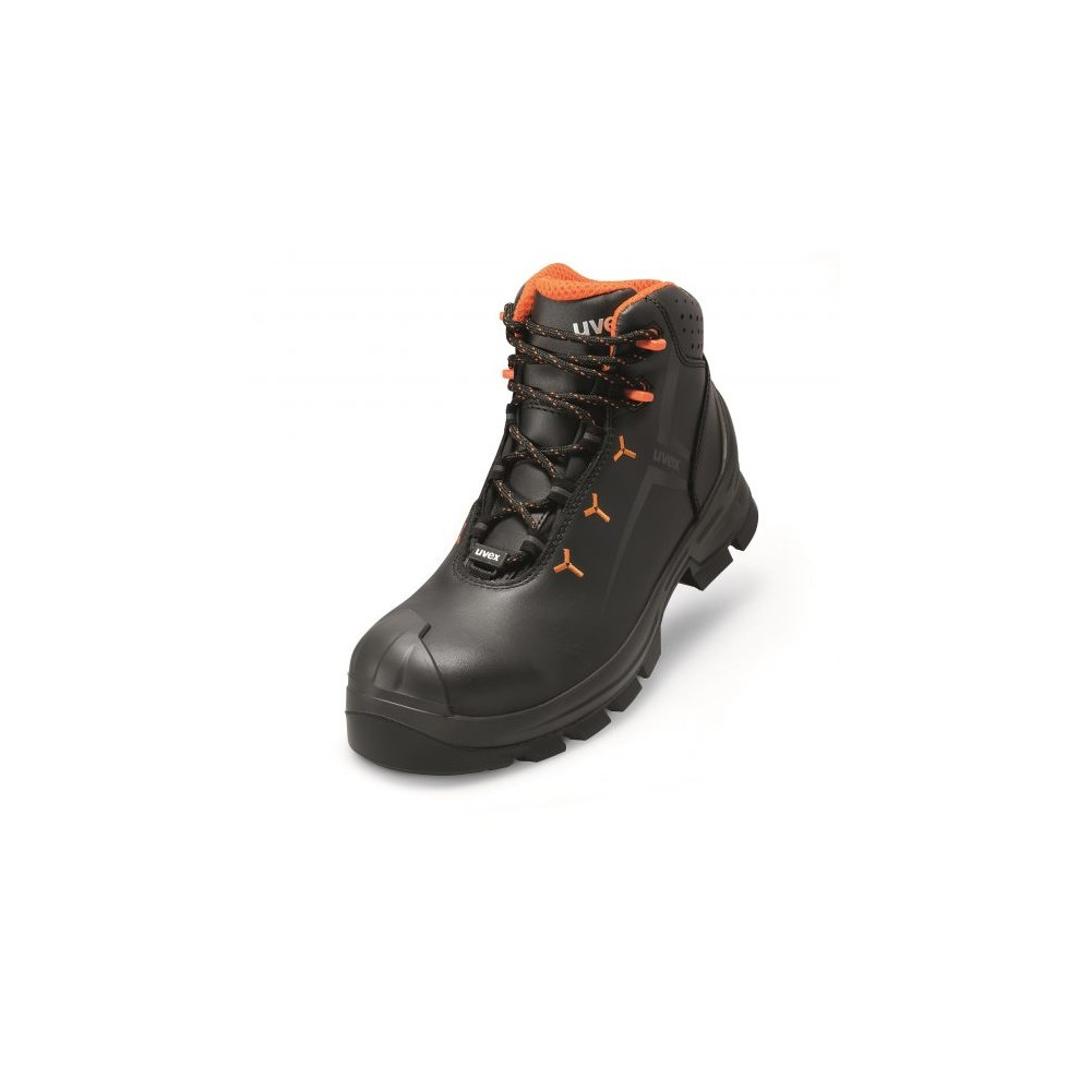 Produktbild för Uvex 65232, Unisex, Vuxen, Säkerhetskängor, Svart, Orange, E...