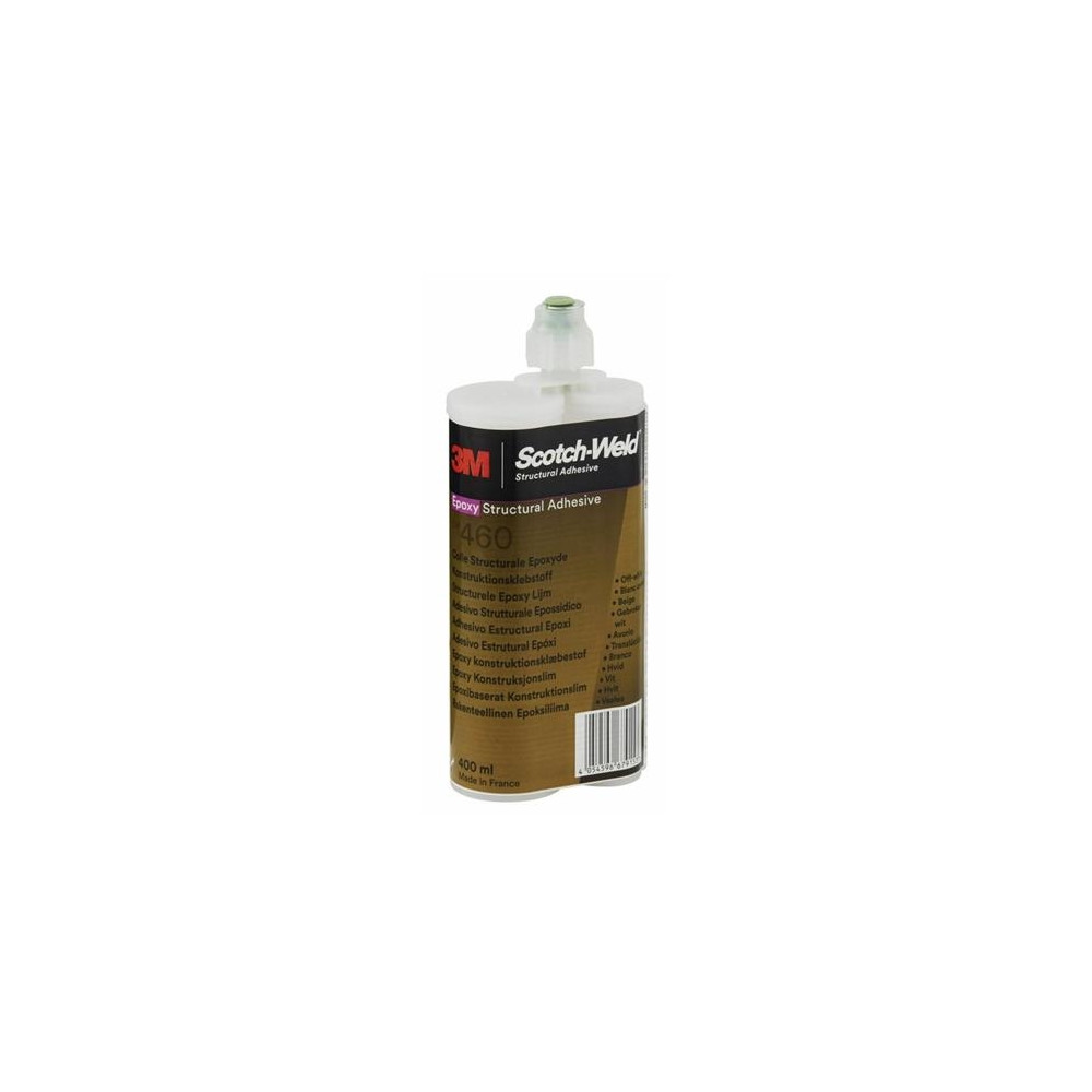 Produktbild för 3MTM Scotch-WeldTM epoxykonstruktionslim DP460, vit, 400 ml,...