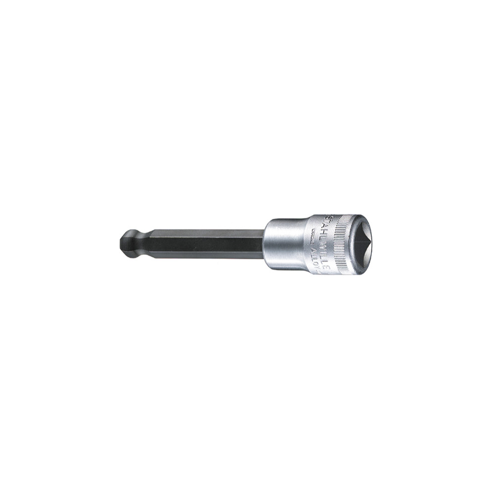 Produktbild för STAHLWILLE 54 KK 6, Hylssats, 1/2", Metrisk, 5 huvuden, 6 mm...