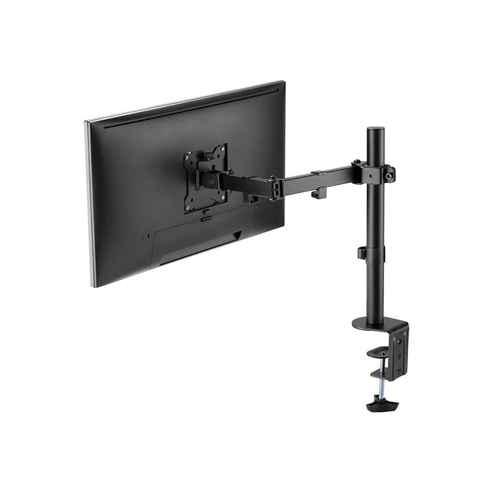Produktbild för LogiLink monteringssats - justerbar arm - för LCD-display - svart