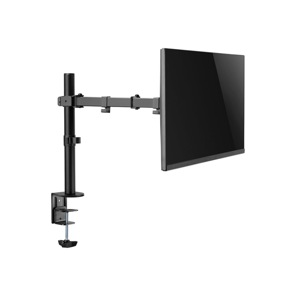 Produktbild för LogiLink monteringssats - justerbar arm - för LCD-display - svart