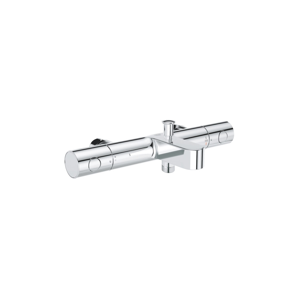 Produktbild för GROHE Grohtherm 800 Cosmopolitan, Krom, Vägg, Vridbara venti...