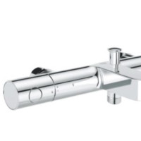 Produktbild för GROHE Grohtherm 800 Cosmopolitan, Krom, Vägg, Vridbara venti...