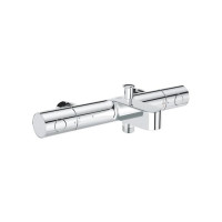 Produktbild för GROHE Grohtherm 800 Cosmopolitan, Krom, Vägg, Vridbara venti...