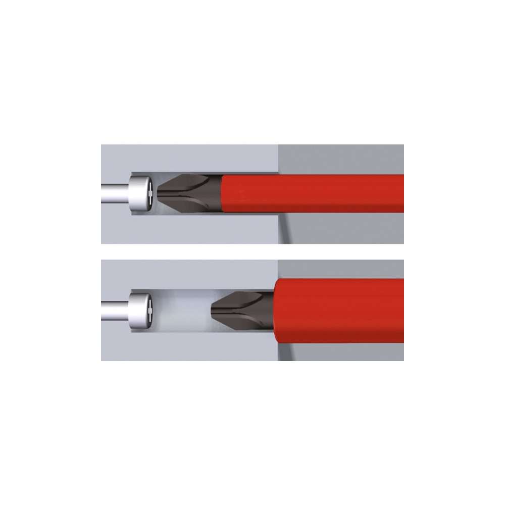 Produktbild för Wiha 34590, 1 styck, Pozidriv, Öppning, PZ 2, 6 mm, 75 mm, 1...