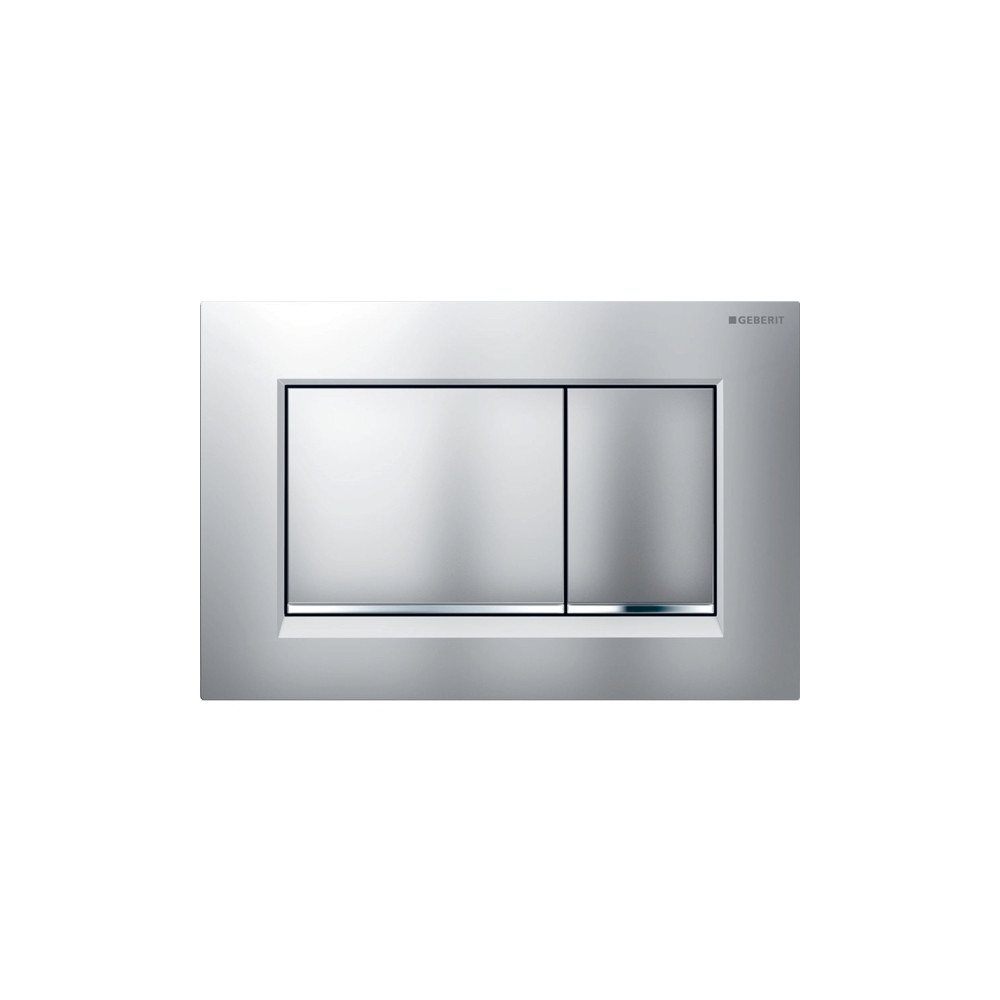 Produktbild för Geberit 115.883.JQ.1, Spolplatta, Röd, Krom, Geberit, 246 mm...