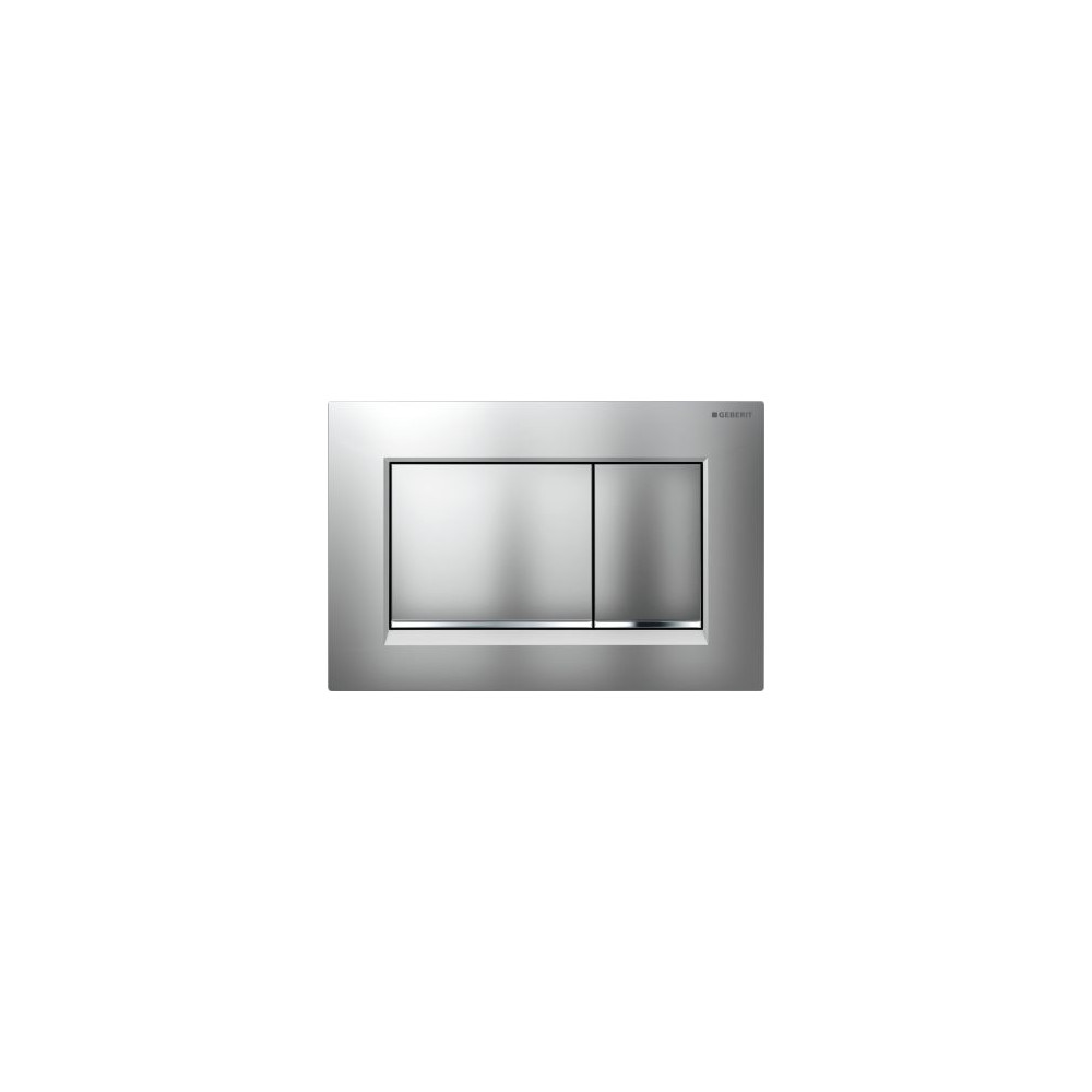 Produktbild för Geberit 115.883.JQ.1, Spolplatta, Röd, Krom, Geberit, 246 mm...