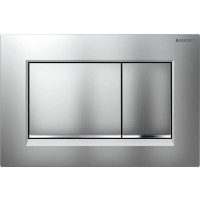 Produktbild för Geberit 115.883.JQ.1, Spolplatta, Röd, Krom, Geberit, 246 mm...