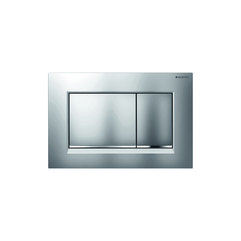 Produktbild för Geberit 115.883.JQ.1, Spolplatta, Röd, Krom, Geberit, 246 mm...